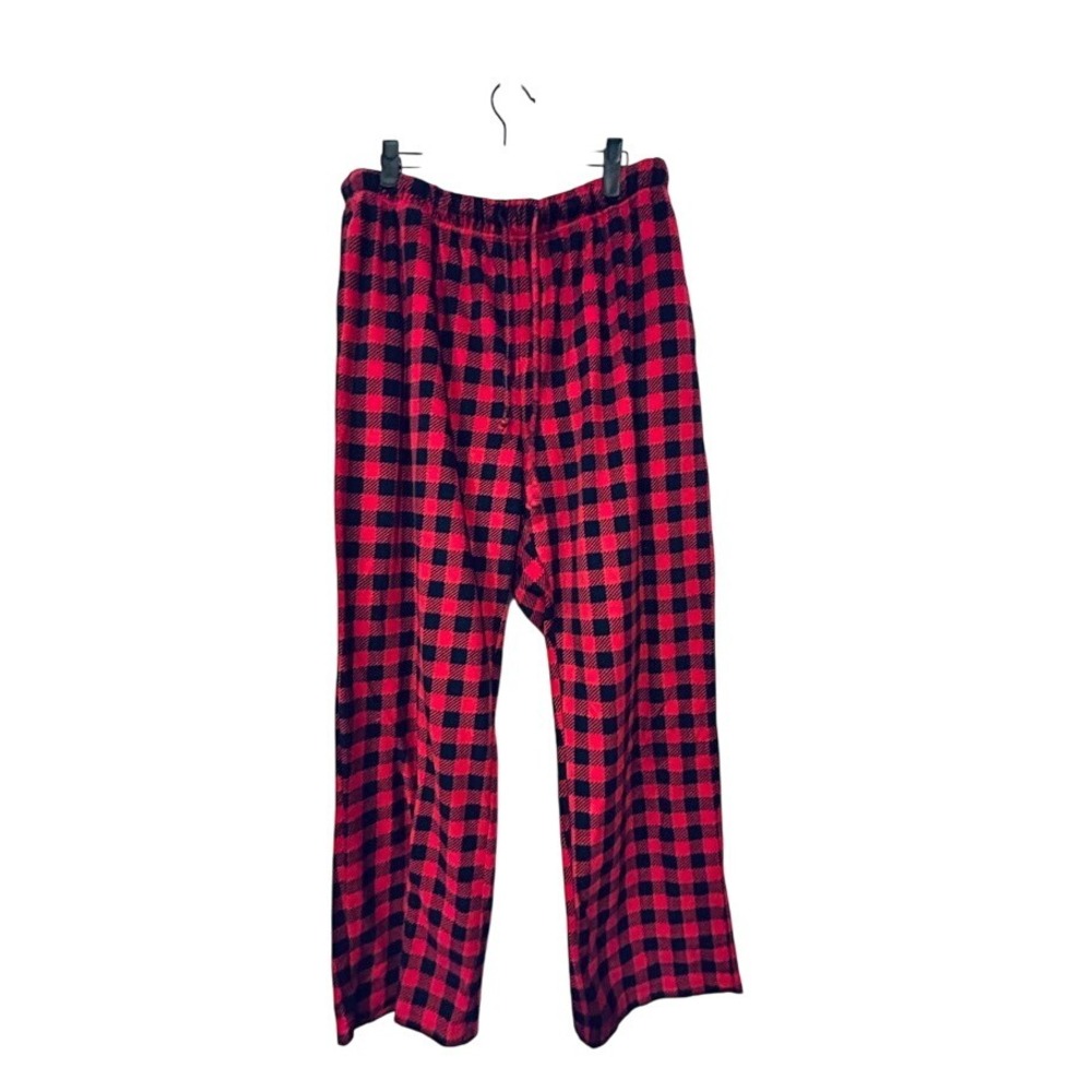 Men's Nautica Sleepwear Pants size XL Red Plaid